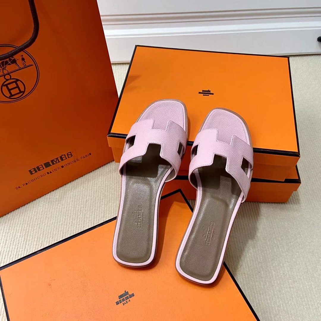 에르메스 올수공 오란 슬리퍼 샌들 앱송 53